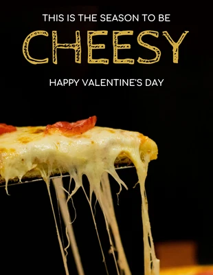 Free  Template: Cheesy Valentines Day Post_new
