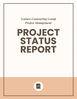 business  Template: Relatório de status do projeto