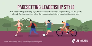 business  Template: Pacesetting Leadership Style Example