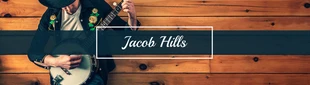 Free  Template: Country Music YouTube Banner
