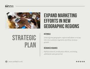 Black and white working plan strategic - Seite 3