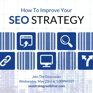 Improve Your SEO Strategy Instagram Banner