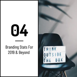 premium  Template: Branding Statistics  Carousel  Post Slides