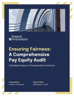 premium interactive Template: Pay Equity Audit Template