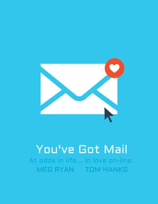 Free  Template: Affiche You've Got Mail