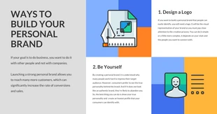 premium  Template: Build Your Brand Facebook Post