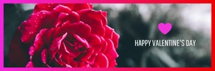 premium  Template: Cute Valentine's Day Twitter Banner