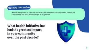 Health Innovation Strategy Presentation Template - page 3