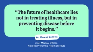 Health Innovation Strategy Presentation Template - page 9