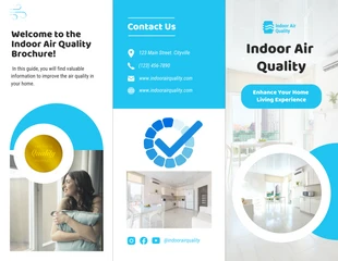 Free  Template: Indoor Air Quality Brochure