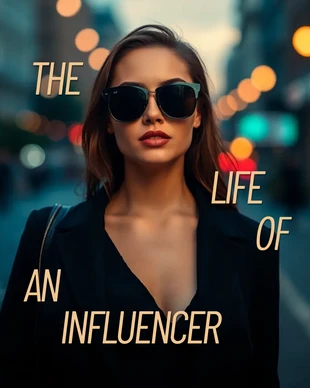 Free  Template: Taylor Swift Inspired Life of an Influencer Instagram Post Template