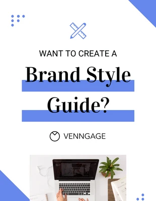 Free  Template: Guide de style de marque Pinterest Post