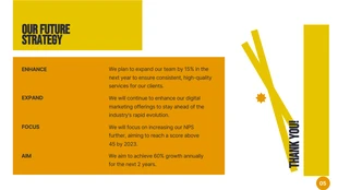 Simple Yellow And Orange Marketing Presentation - Página 5