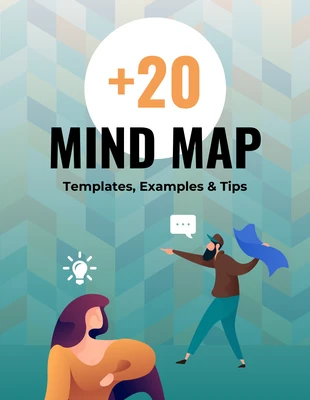 Free  Template: Modèles de mind map Post Pinterest