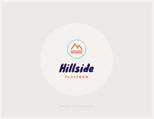 Free  Template: Soft Brand Style Guide