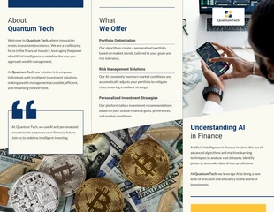 AI-Powered Investment Tools Z-Fold Brochure - Pagina 2