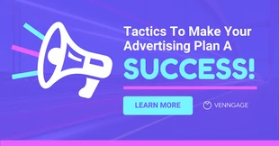 Modern Advertising LinkedIn Banner Ad