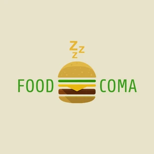 Free  Template: Lebensmittel-Franchise Kreatives Logo