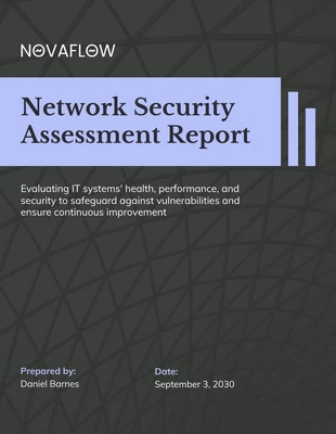 Free  Template: Network Security Assessment Report