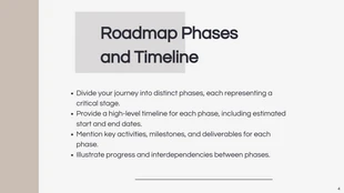 Brown and Beige Roadmap Presentation - Pagina 4