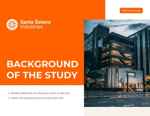 Orange And White Professional Simple Modern Proposal Research Presentation - Pagina 2