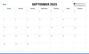 Simple Calendar Work Schedule Template - Seite 9