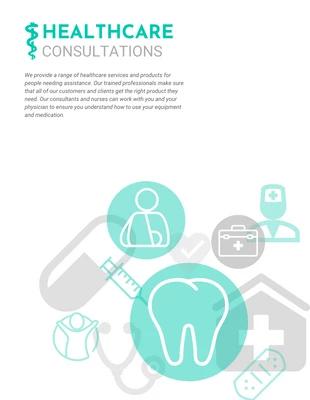 business  Template: Healthcare Poster