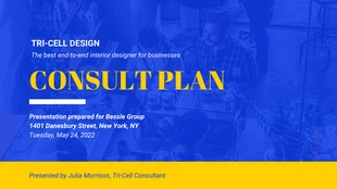 business  Template: Bold Business Consult Presentation