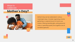 Simple Pastel and Orange Mother's Day Presentation - Seite 3