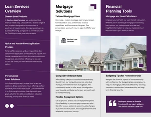 Mortgage & Loan Services Brochure - Page 2