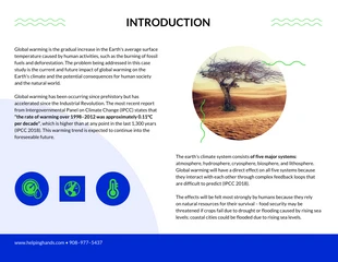 White and Blue Global Warming Consulting Proposal Template - صفحة 3