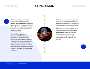 White and Blue Global Warming Consulting Proposal Template - Página 7