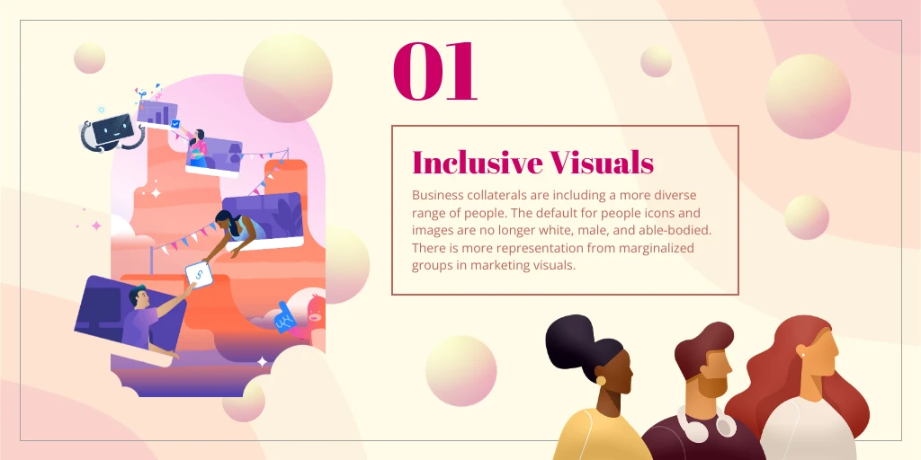 Inclusive Visuals Trend Twitter Post - Venngage