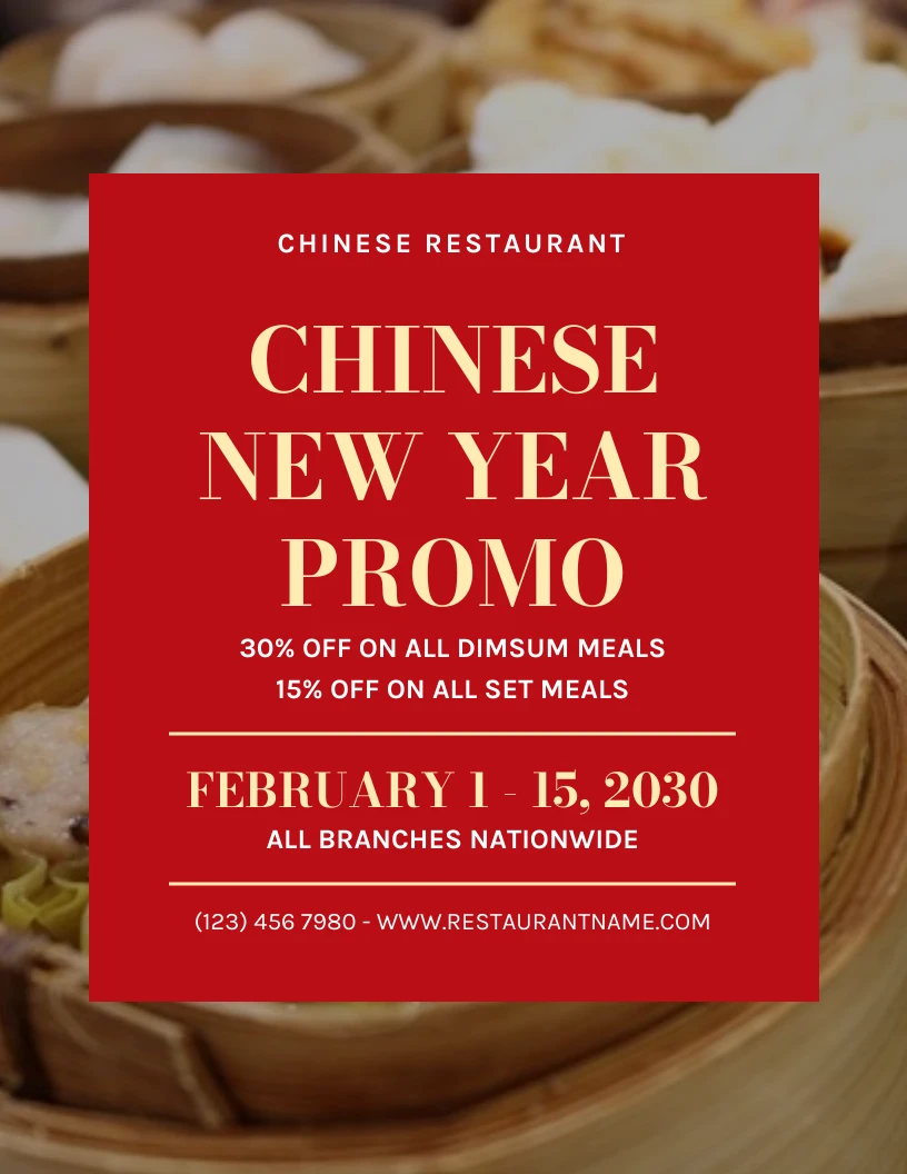 Chinese New Year Promo