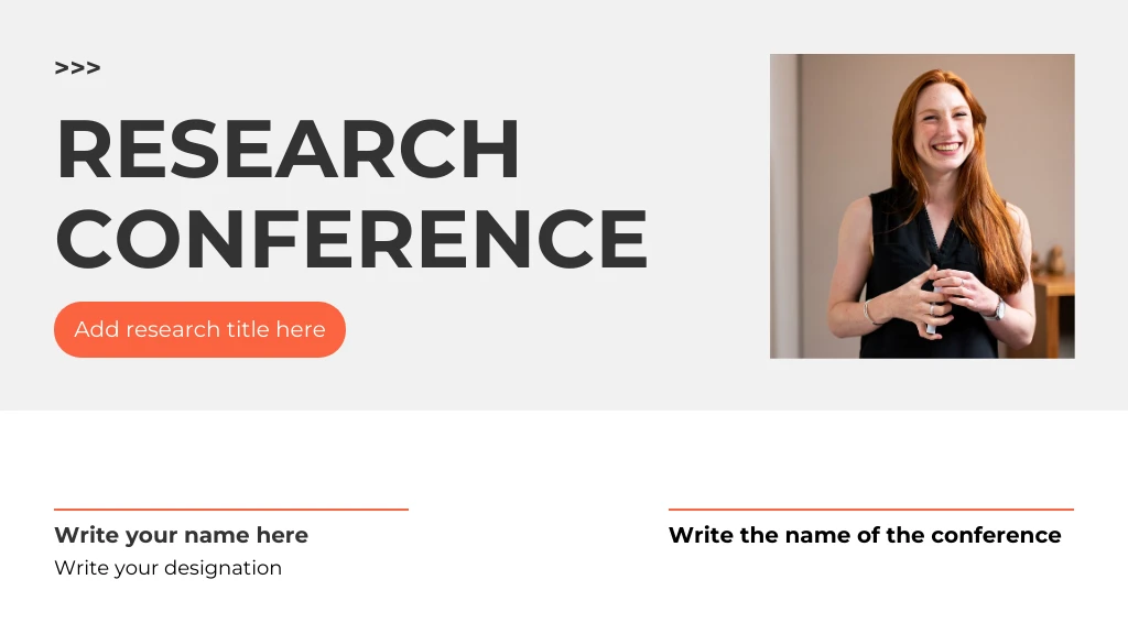 research conference ppt template