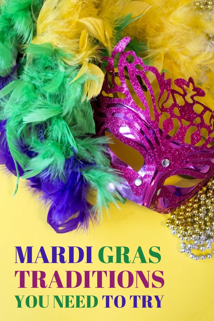 Colorful Mardi Gras Pinterest Post Venngage