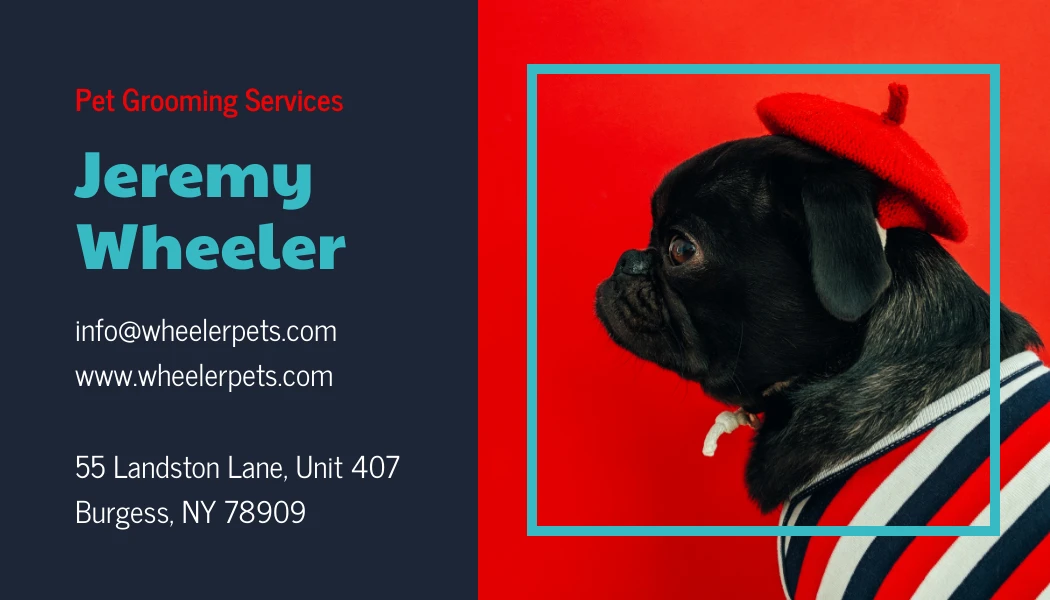 pet-grooming-personal-business-card-venngage