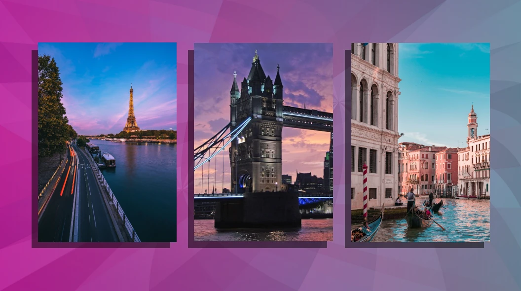 Travel Photography Blog Header - Venngage