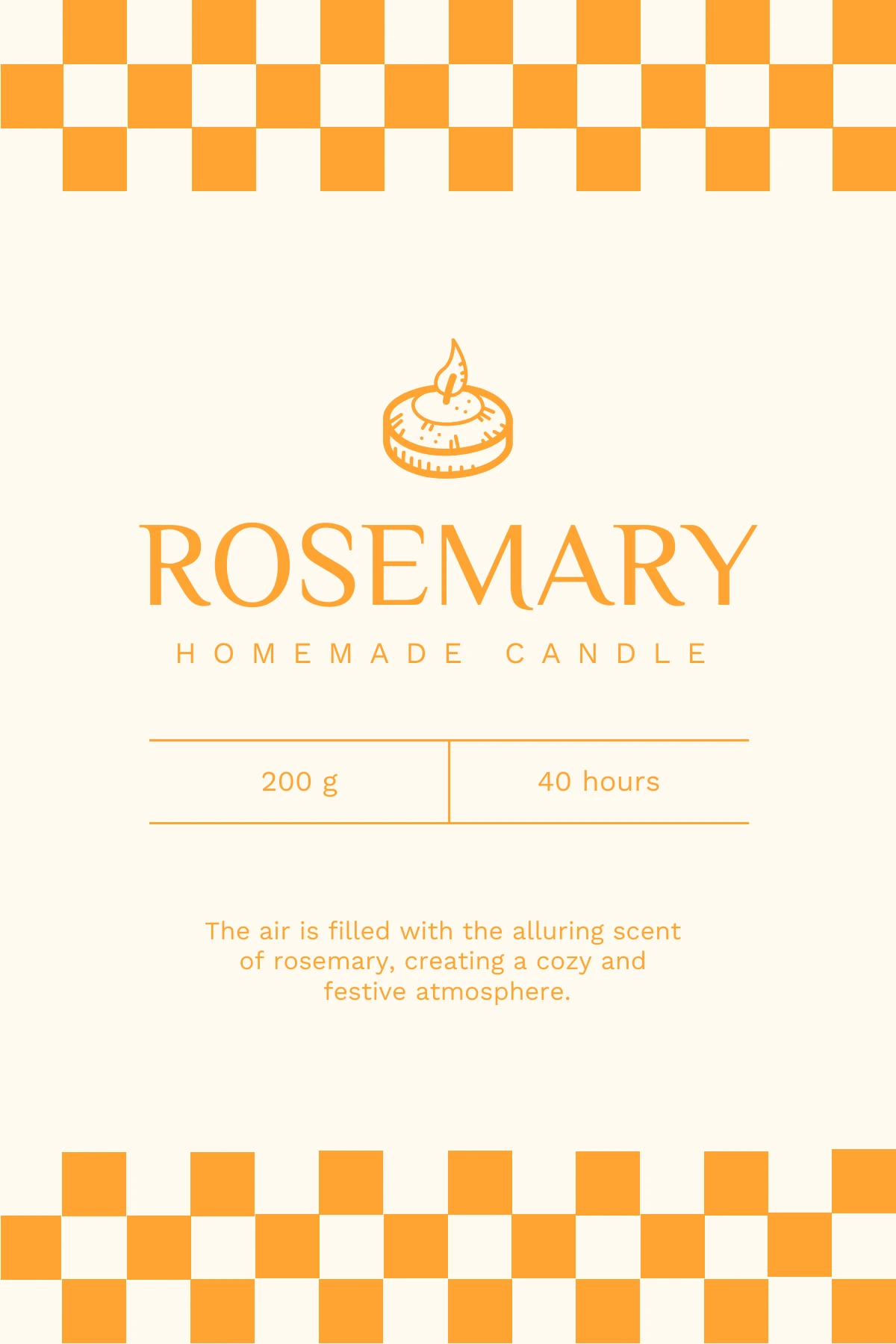 Free Candle Label Templates - Venngage