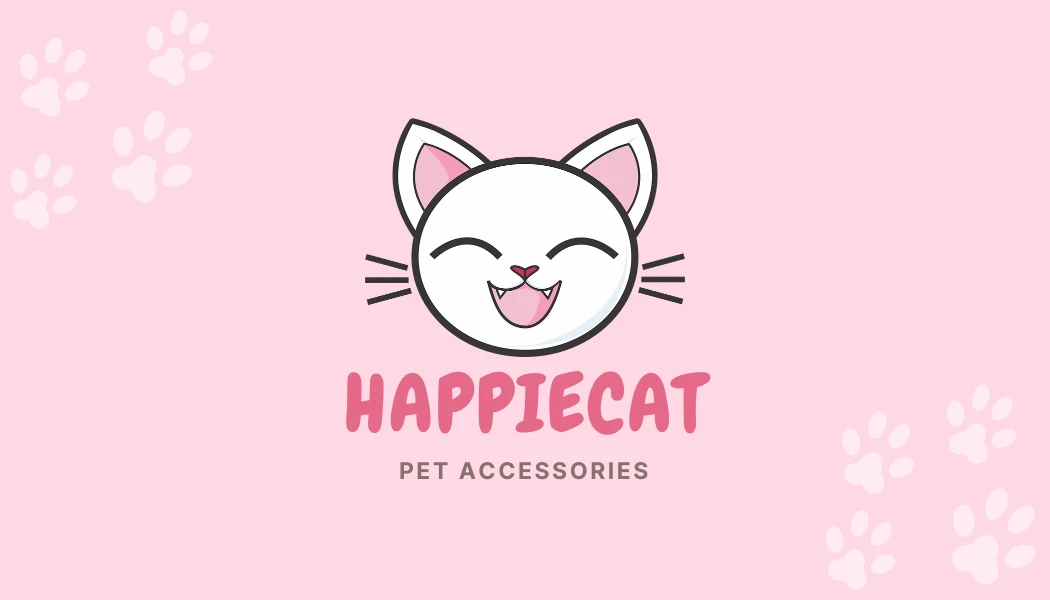 baby-pink-cute-illustration-pet-accessories-business-card-venngage