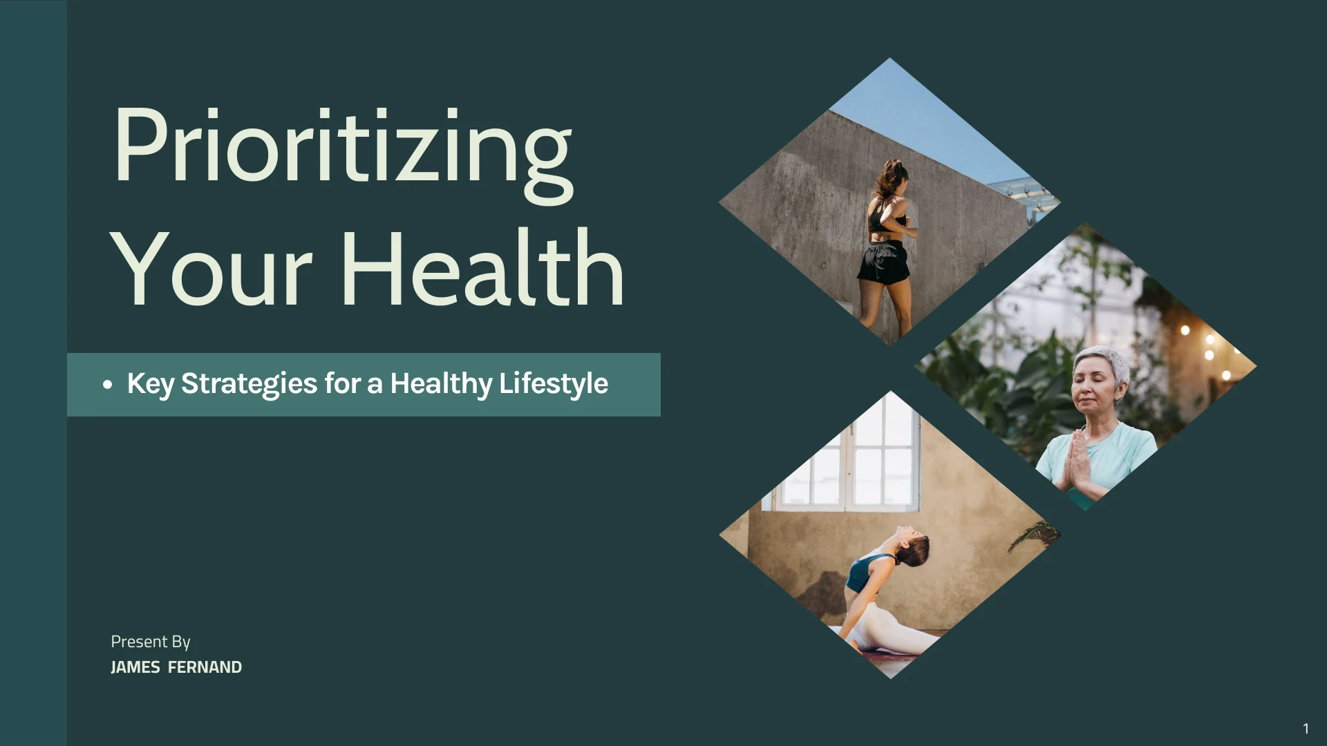 simple health topics for presentation