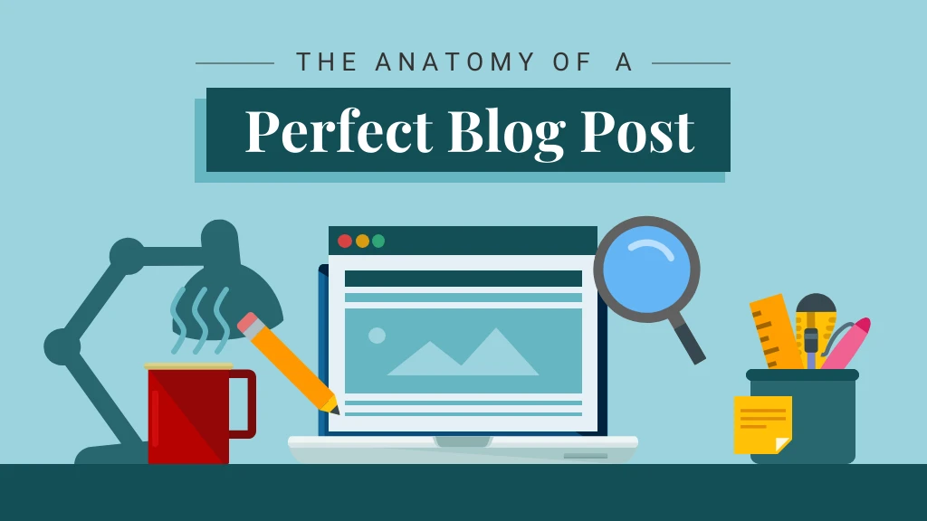 Anatomy of a Blog Post Blog Header - Venngage
