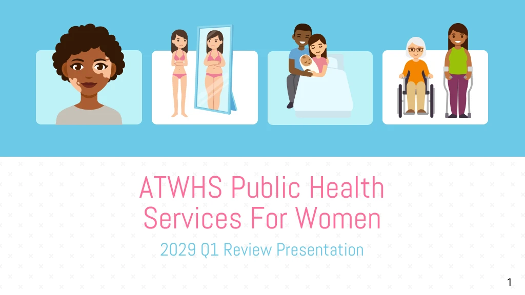 Women's Health Services Quarterly Presentation Template Venngage