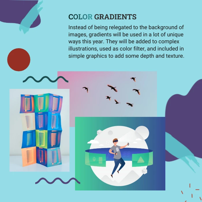 Color Gradient Instagram Post - Venngage