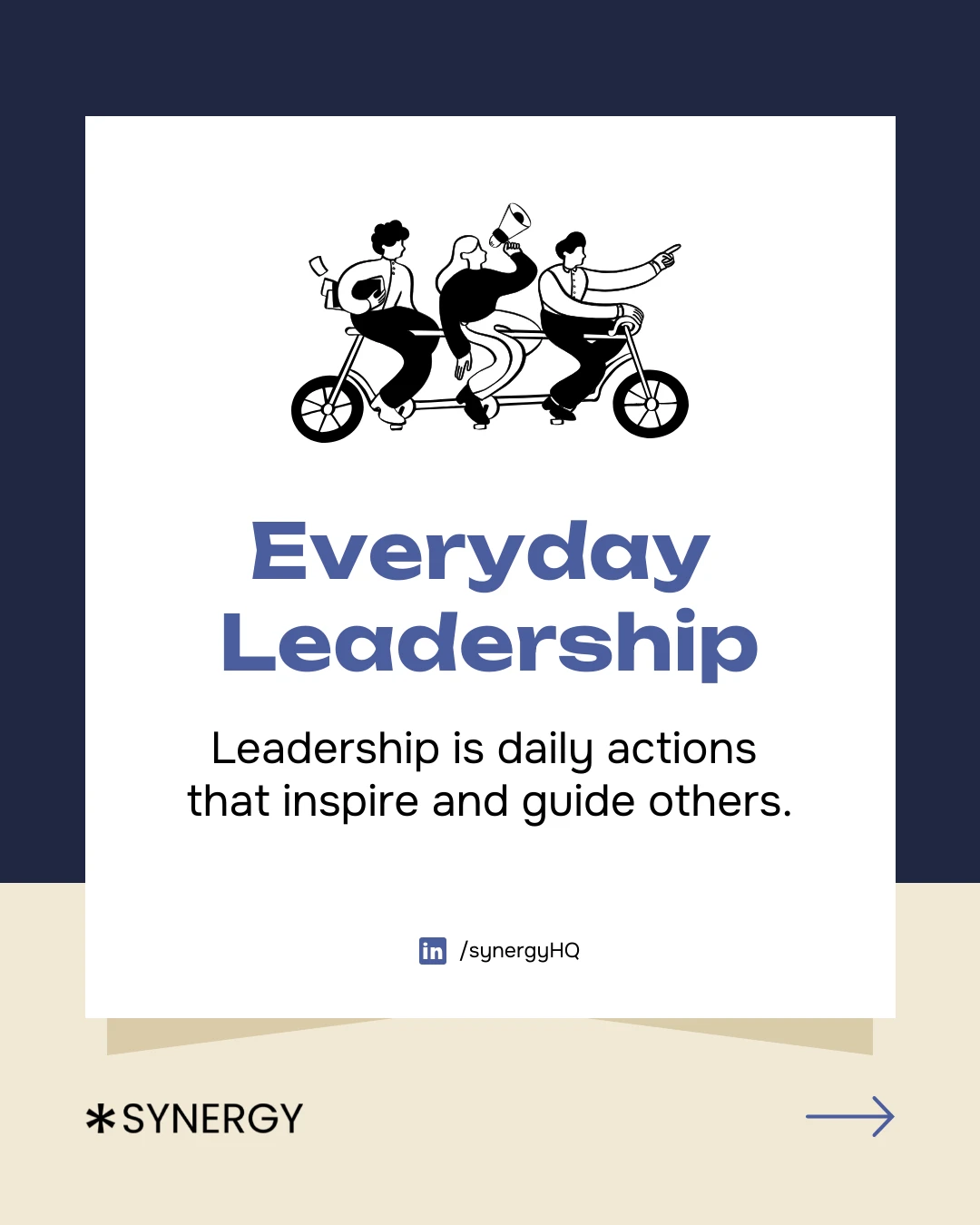 Everyday Leadership Carousel Post Template - Venngage