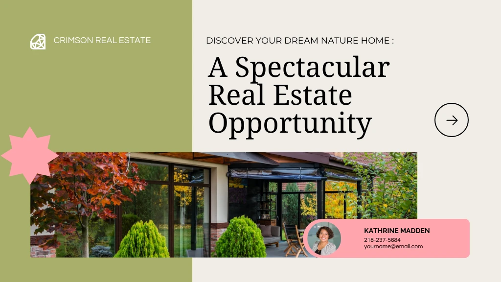 Real Estate Profile Listing Presentation Template - Venngage