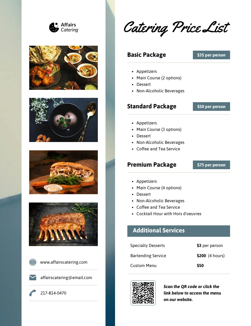 catering-price-list-template-venngage