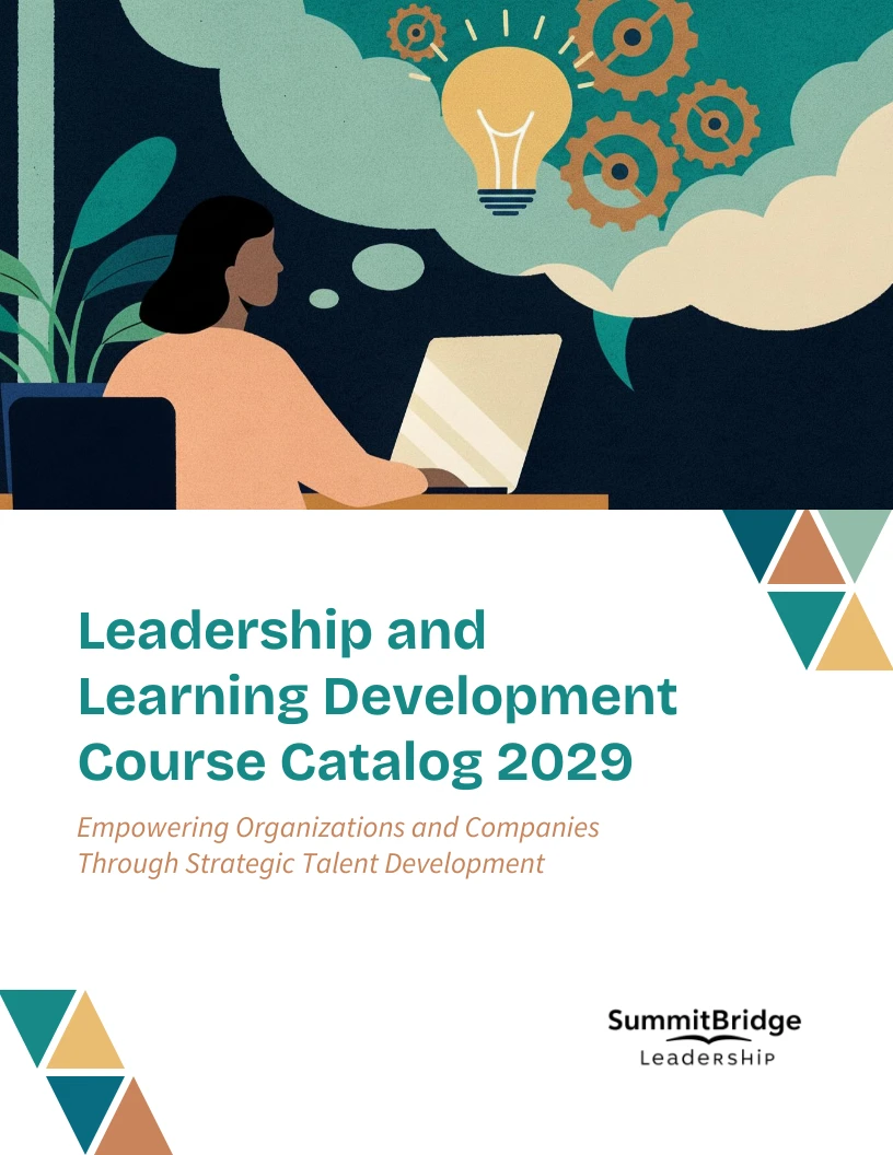 Learning Development Course Catalog Template - Venngage