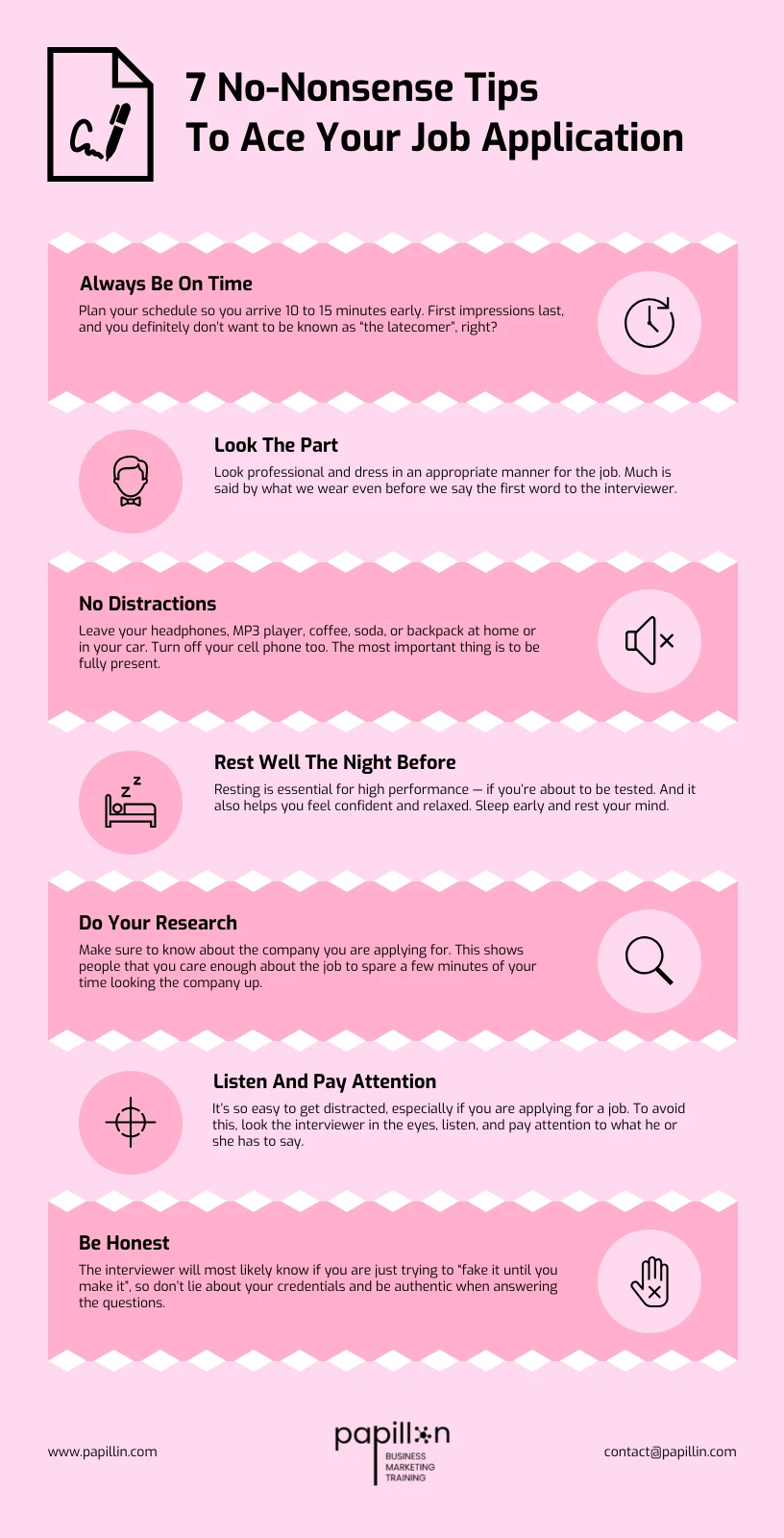 Pink Application Infographic Template - Venngage