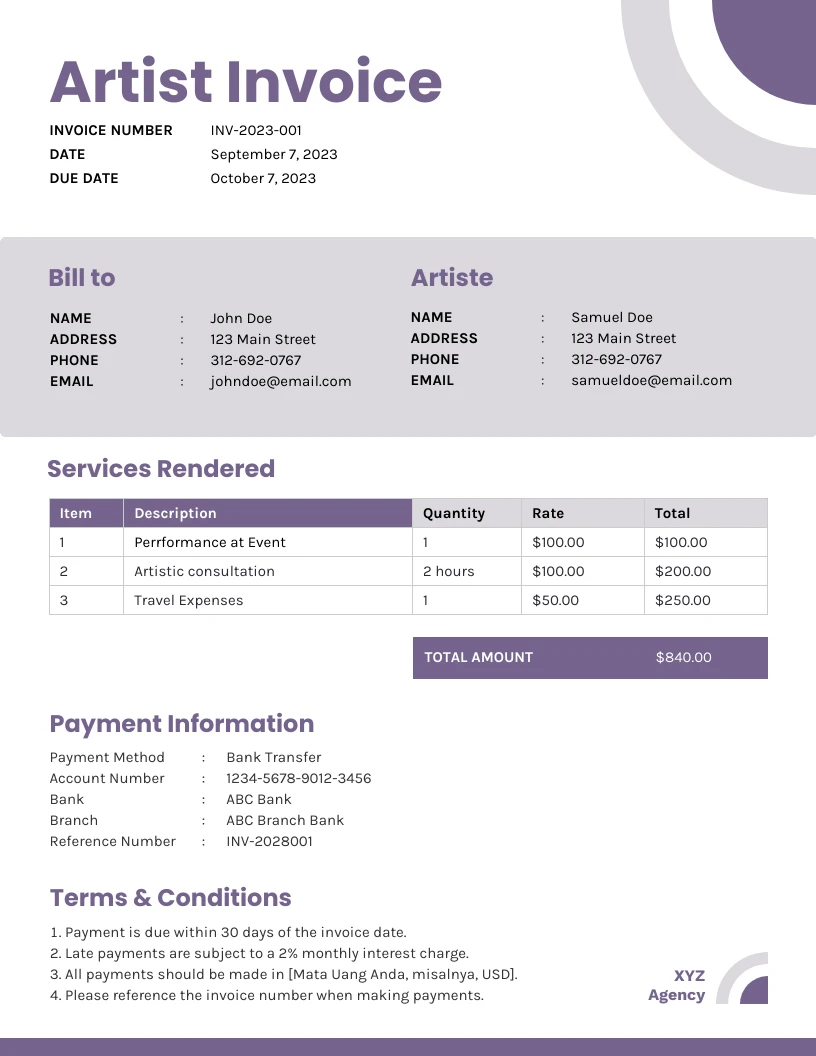 Simple Layout Makeup Artist Portfolio Presentation - Venngage